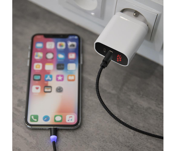 FOREVER CORE LED 1xUSB 1xUSB-C PD QC 3.0 20W - 1380778 - zdjęcie 5